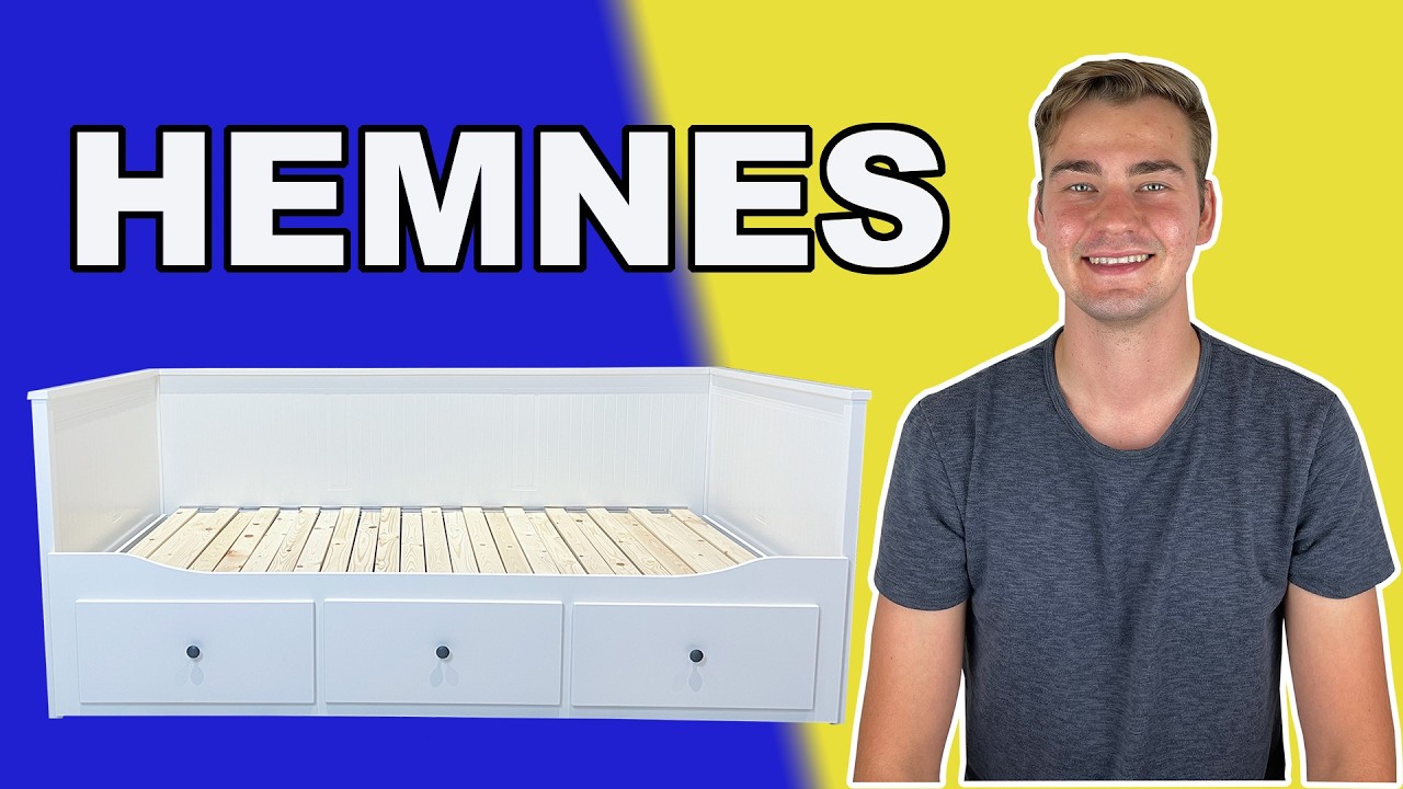 How To DISASSEMBLE HEMNES DAYBED IKEA Tutorial