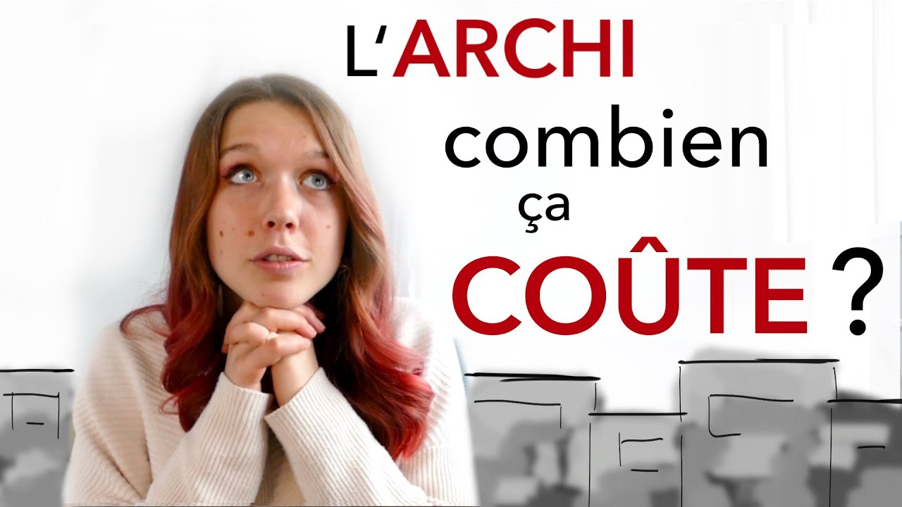 Le PRIX des ETUDES D'ARCHI : dépenses, budget, matériel // Louise Blanche