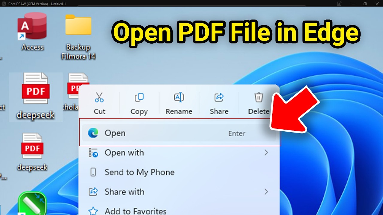 Open PDF File in Edge on Windows | Complete Guide