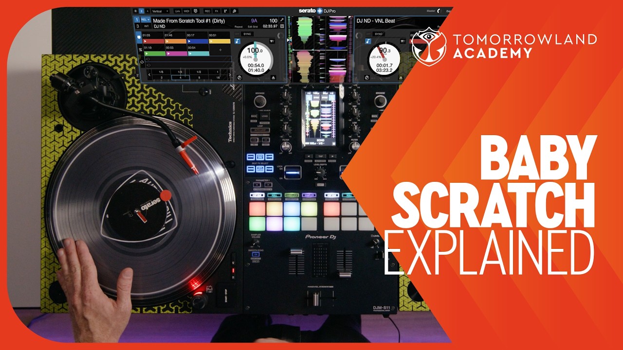 Master 5 essential scratch techniques | Beginner Scratch Techniques by scratch world champion DJ ND