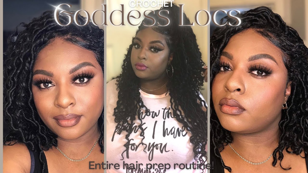 Crochet Goddess Locs + Simple protective style prep routine| Amazon Hair | CereneEssenceandLiving