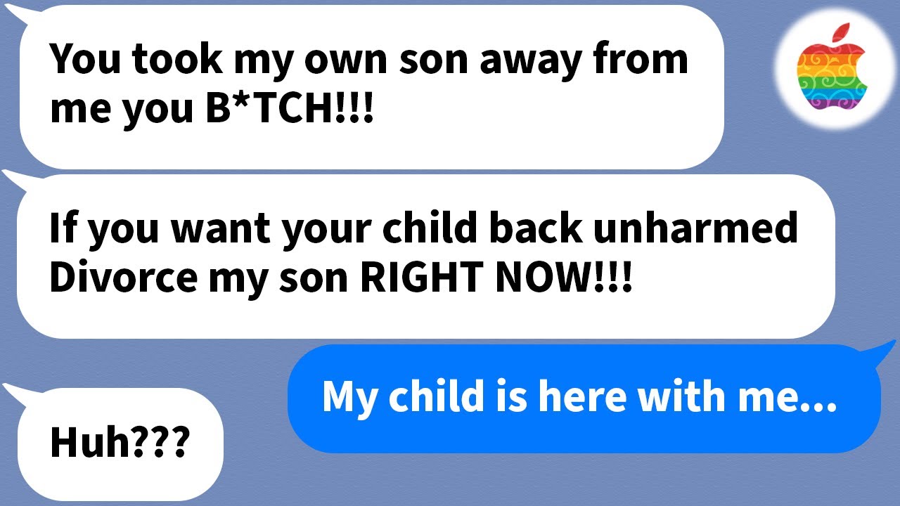 【Apple】 My mother-in-law loves her son so much that she made me divorce him but...