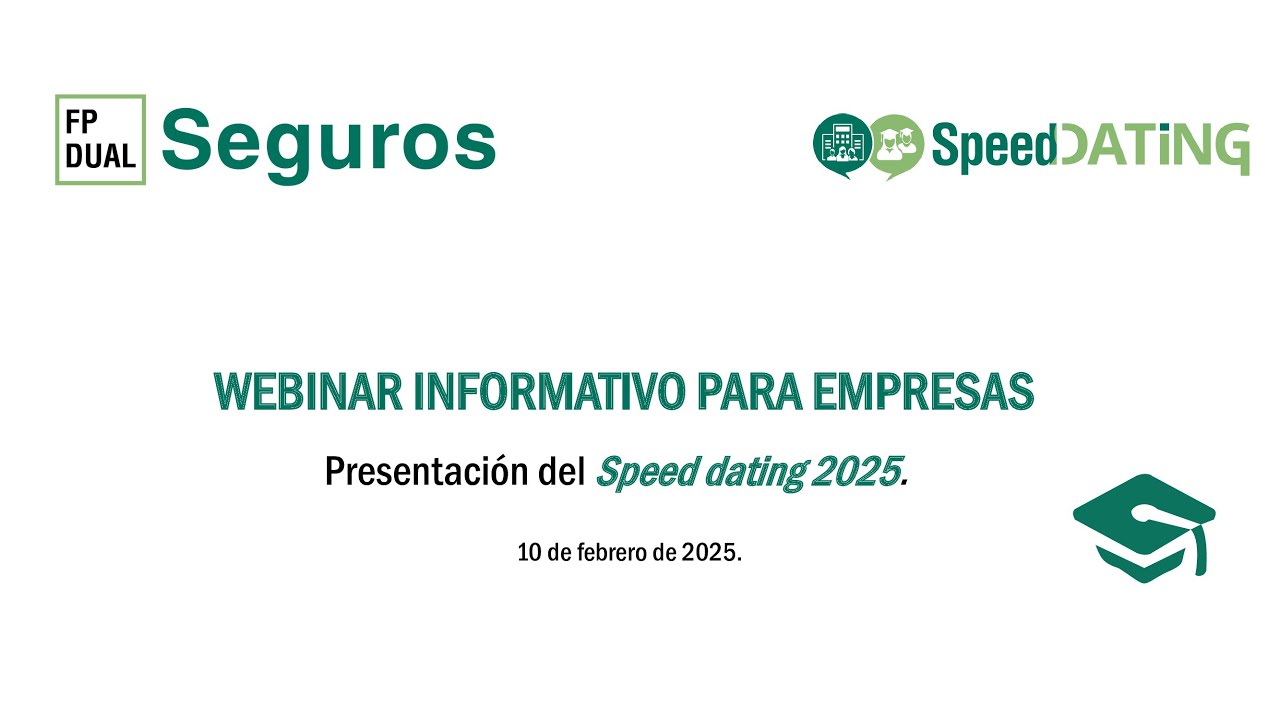FP Dual Seguros: webinar para empresas y speed dating 2025