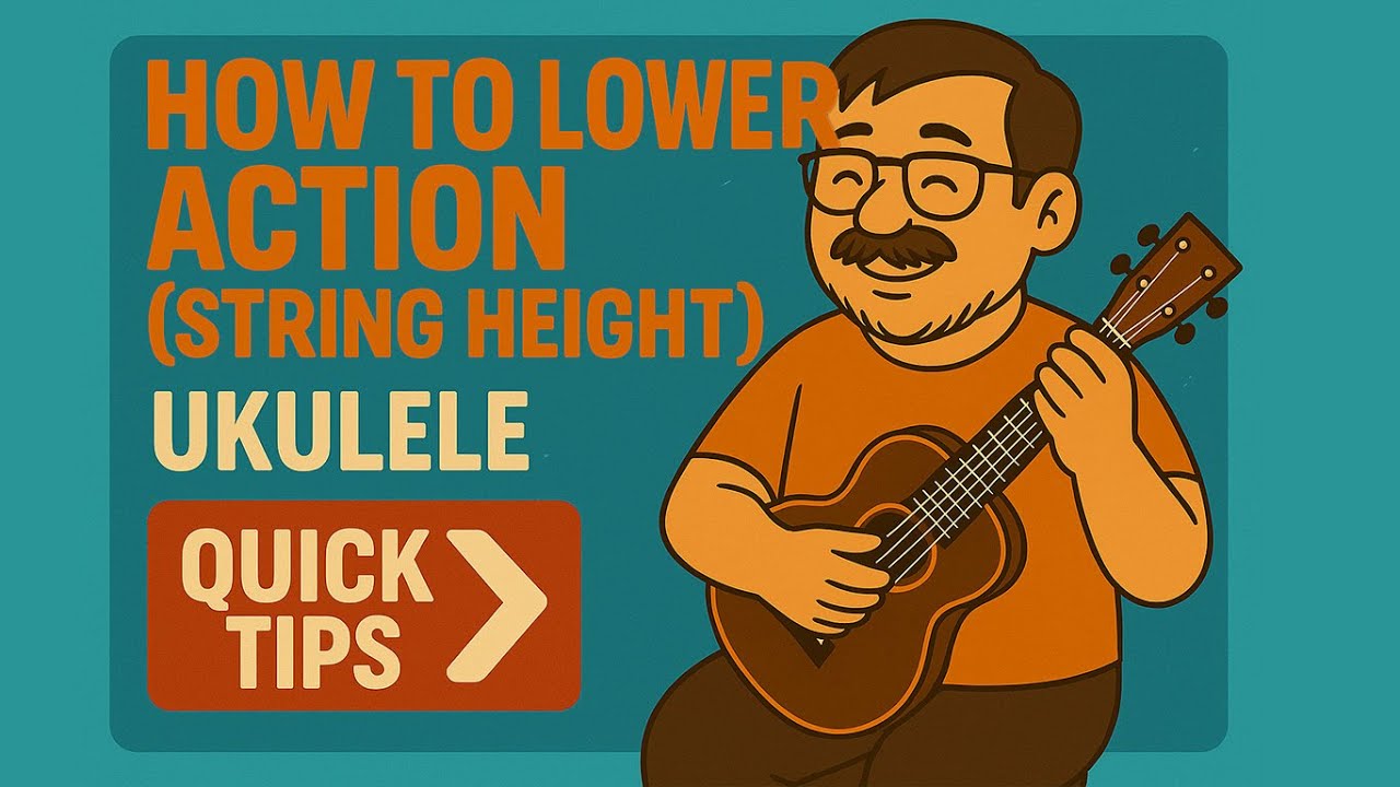 How to Lower Action on Ukulele – Quick Tip for Easier Playing