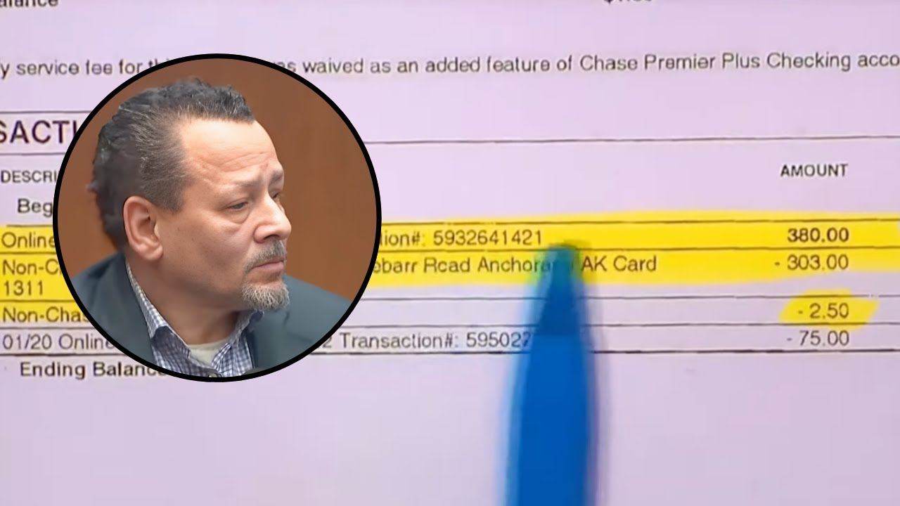 Robert Baker Confronted Over Financial Transactions Before Murder By Prosecutor