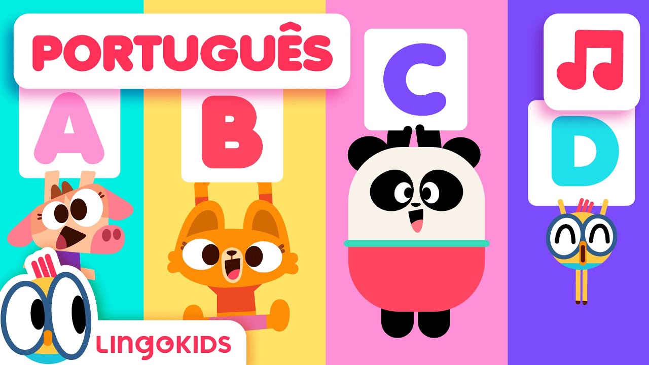 Música do ALFABETO em PORTUGUÊS 🔤🎶 Músicas infantis | Lingokids