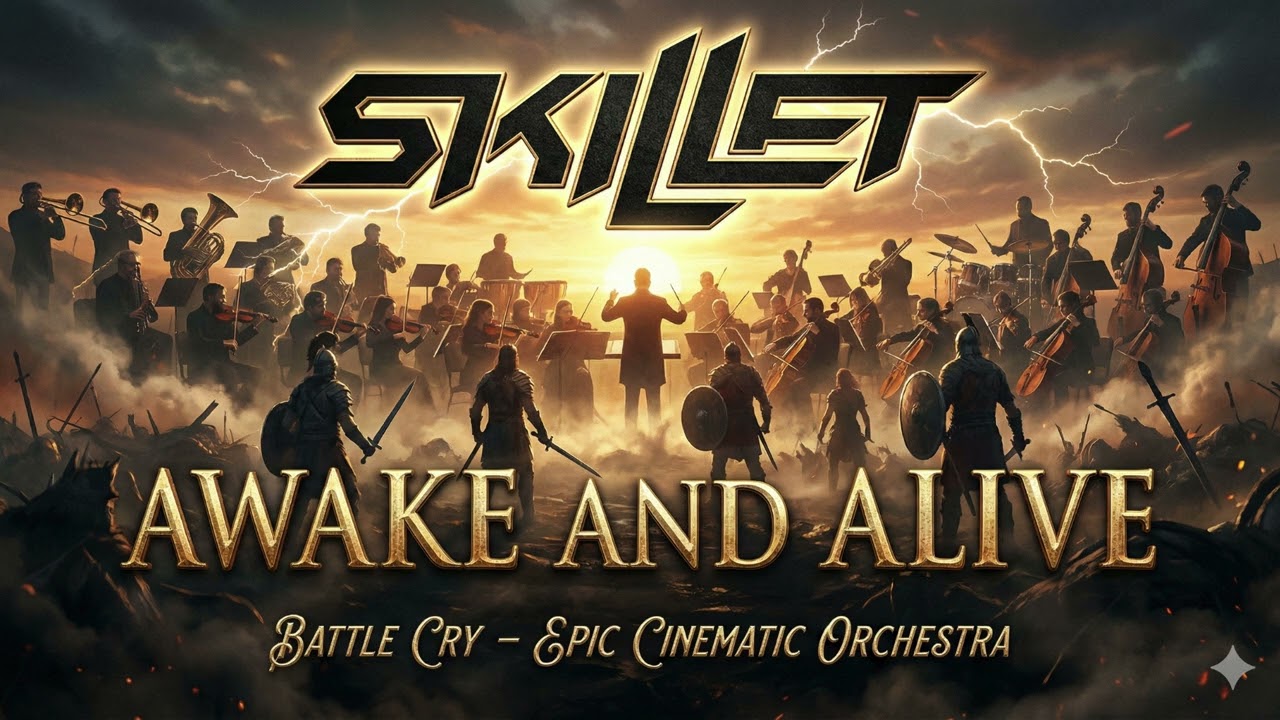 Skillet - Awake and Alive - EPIC ORCHESTRAL ROCK COVER | Fury & Grace [Official Audio]