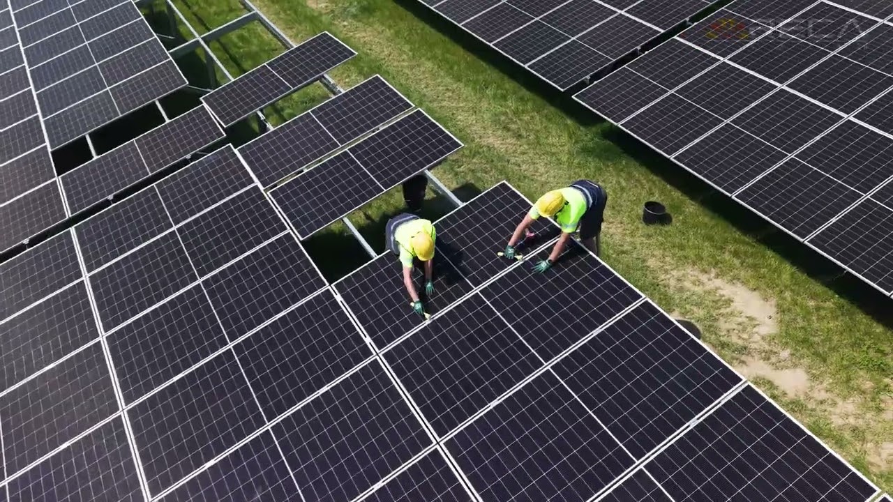 20.5MW - Budowa Farmy Fotowoltaicznej  - System Konstrukcji Reca RS-7 | Falkenstein, Niemcy