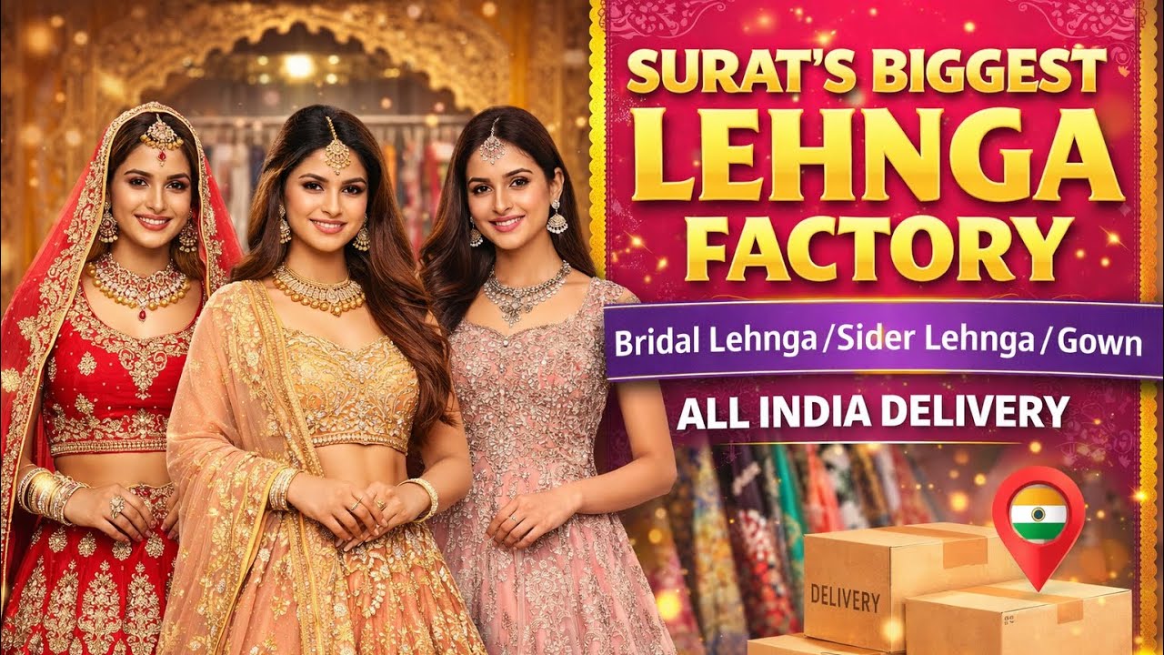 India 🇮🇳 का सबसे बड़ा लहंगा हाउस - 10000+ Designs | Lehnga Wholesale, Gown, Dress Wholesale 