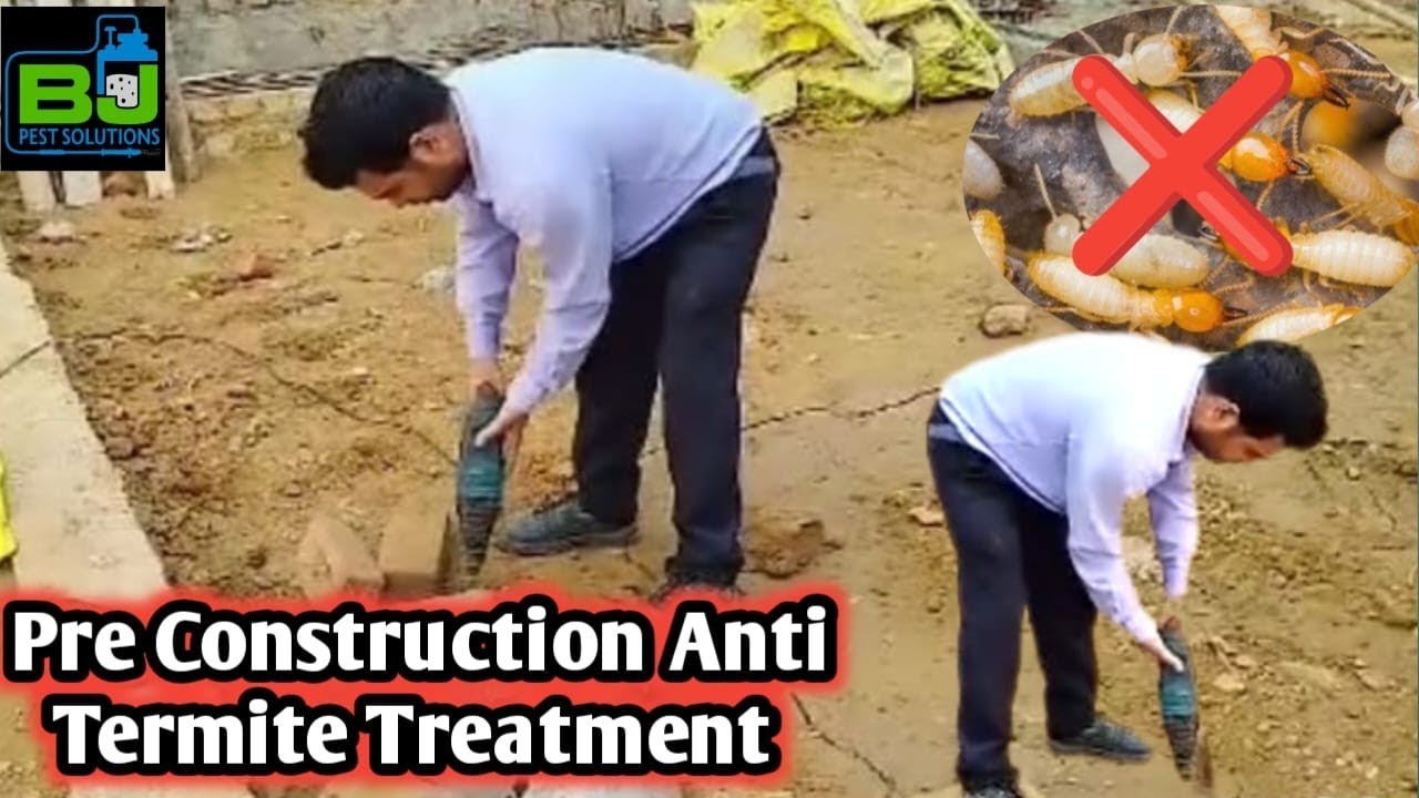 Pre Construction Anti Termite Treatment And Procedure | First Pest Control |  BJ Pest Solutions