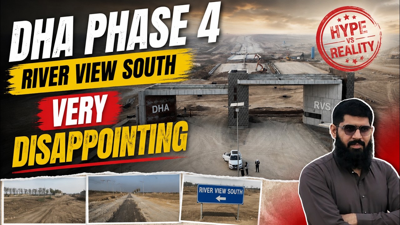 🚨DHA Phase 4 RVS | Very Disappointing ! Ground Reality Every Investor Must Know | Real Ustad