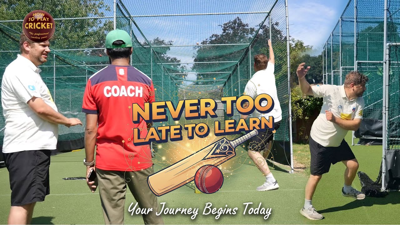 Never too late to learn spin 🔴 Live cricket coaching masterclass session