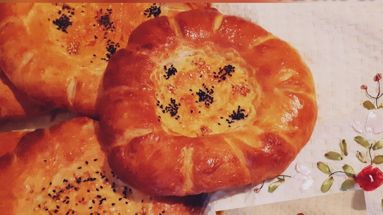 YÖRESEL ÖZBEK EKMEĞI TARIFI💯TANDIRSIZ EVDE EKMEK YAPIMI👌 УЗБЕКСКИЙ ЛЕПЁШКИ В ДУХОВКЕ