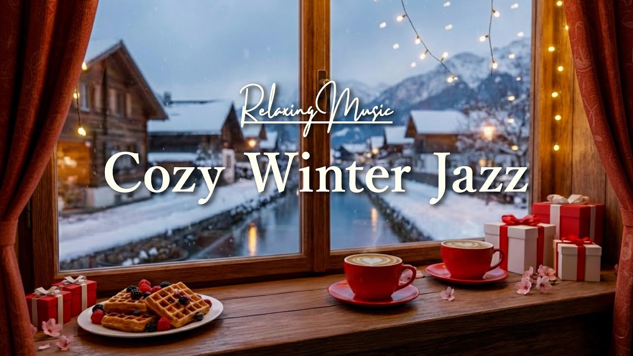Cozy Winter Jazz ☕ Soft Piano & Café Ambience｜静かなカフェ – Café Novus
