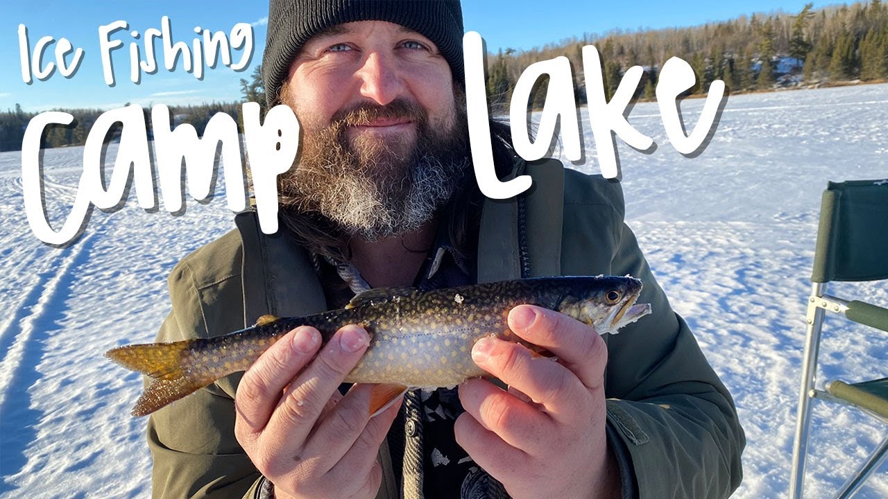 Camp Lake Ice Fishing  |  Whiteshell Provincial Park - 2025 ❄️🎣