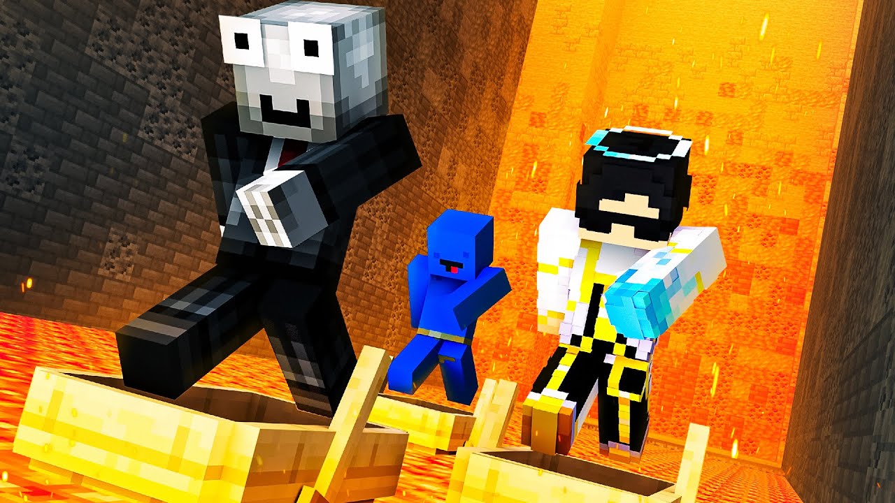 Laitoin 200 Minecraft pelaajaa VAIKEAAN LABYRINTTIIN!