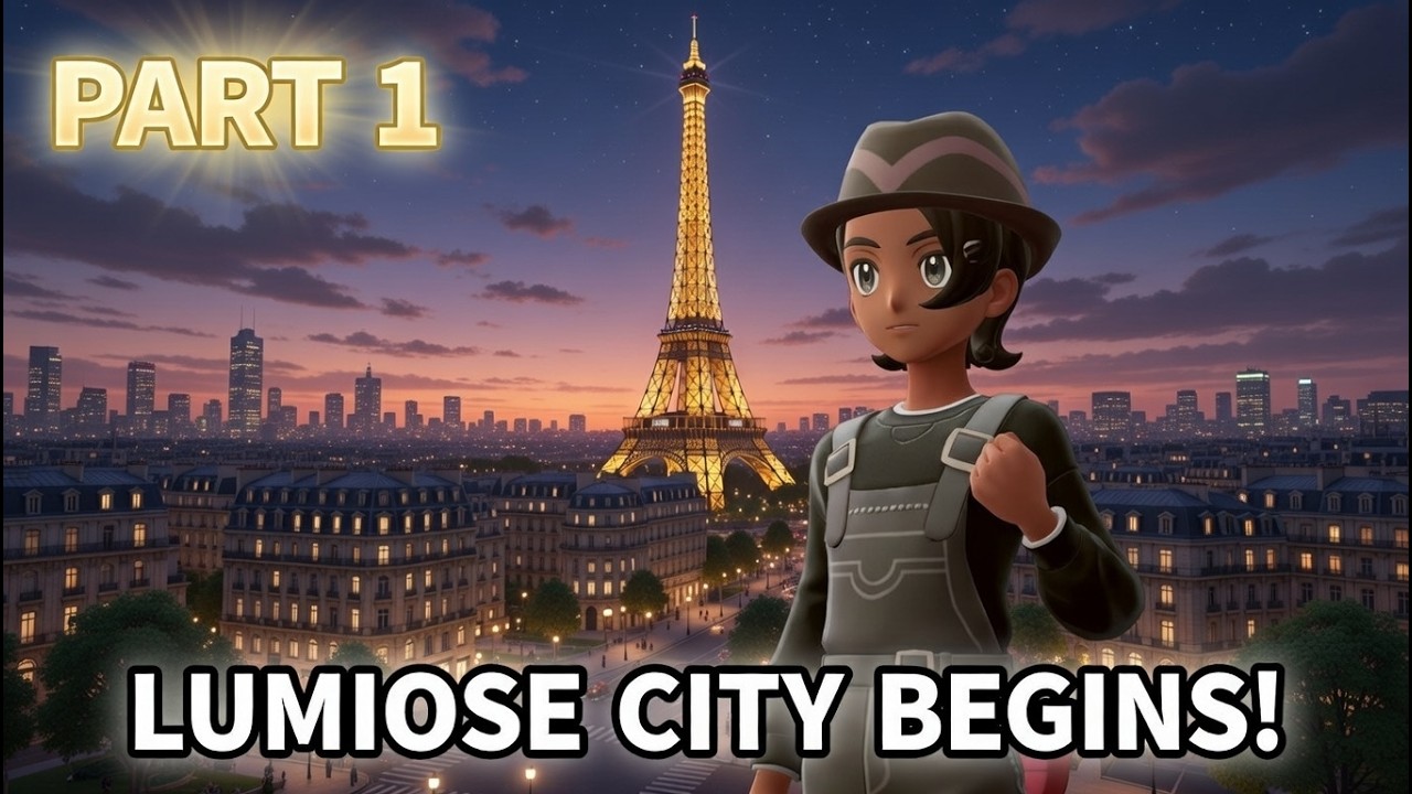 Pokémon Legends Z-A Walkthrough Part 1 - Lumiose City Begins!