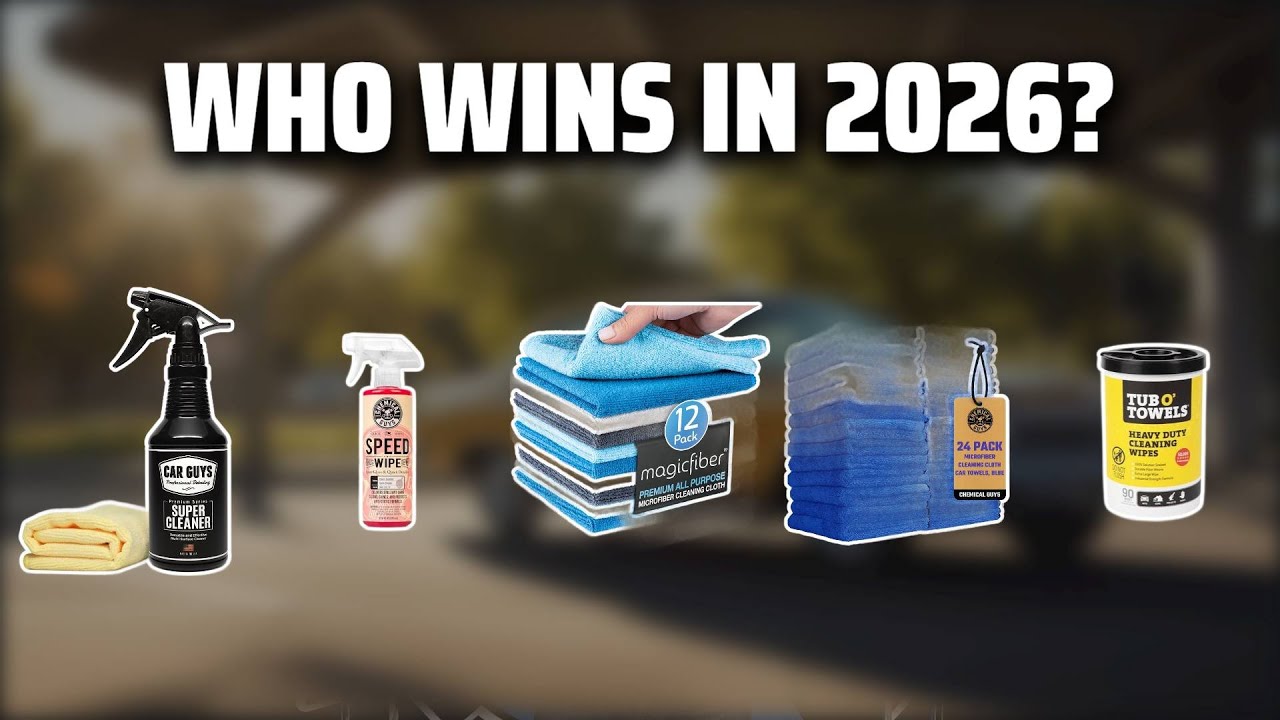 The Top 5 Best Car Cleaning Wipes in 2026 - Must Watch Before Buying!