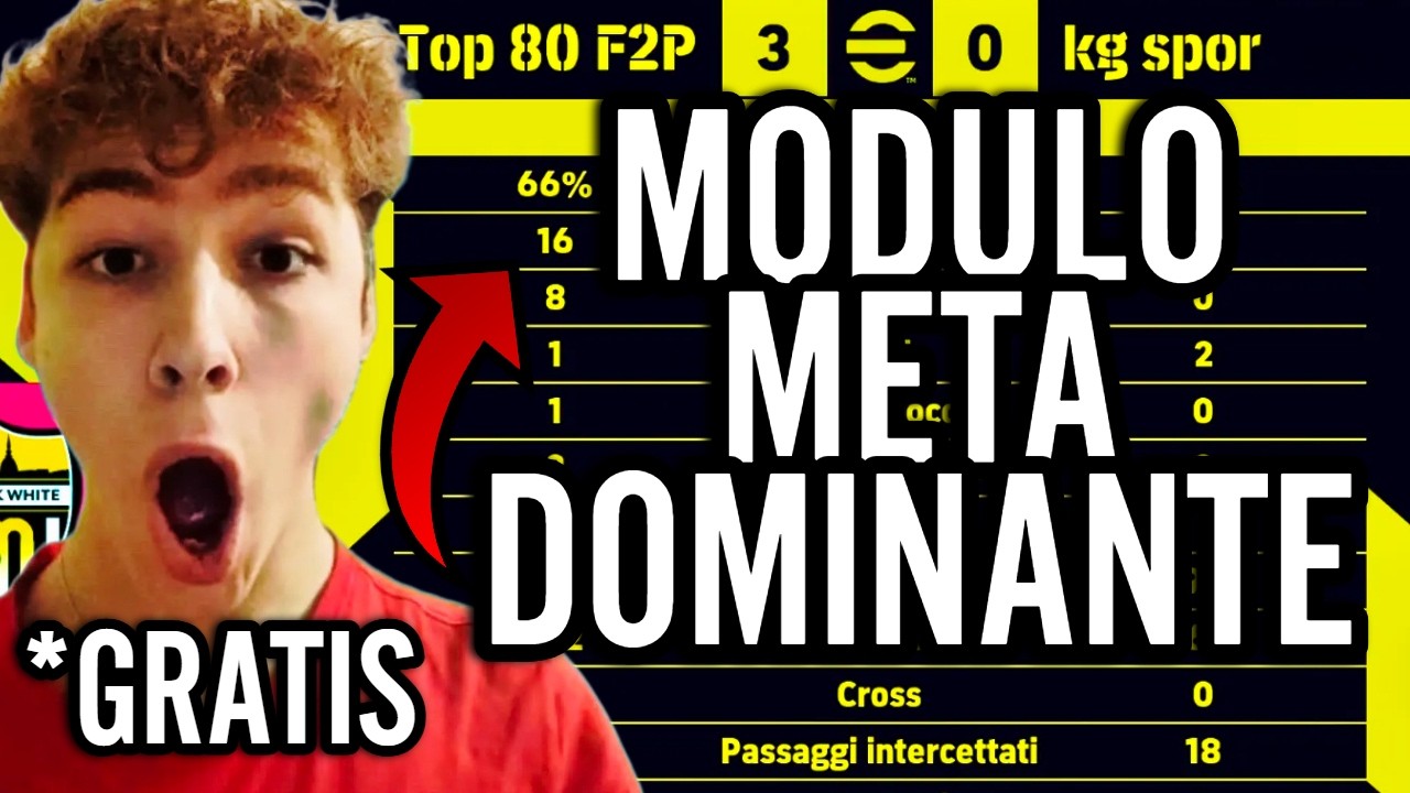 MODULO META DOMINANTE PAZZESCO😱‼️PROVALO SUBITO‼️EFOOTBALL26 ITA