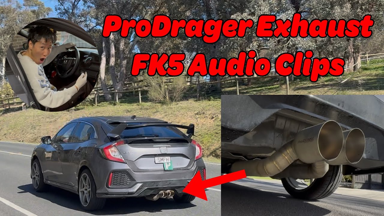 FK5 ProDrager Hyperflow exhaust Audio Clips (Idle, Revs, Driveby, Cabin Sound etc)