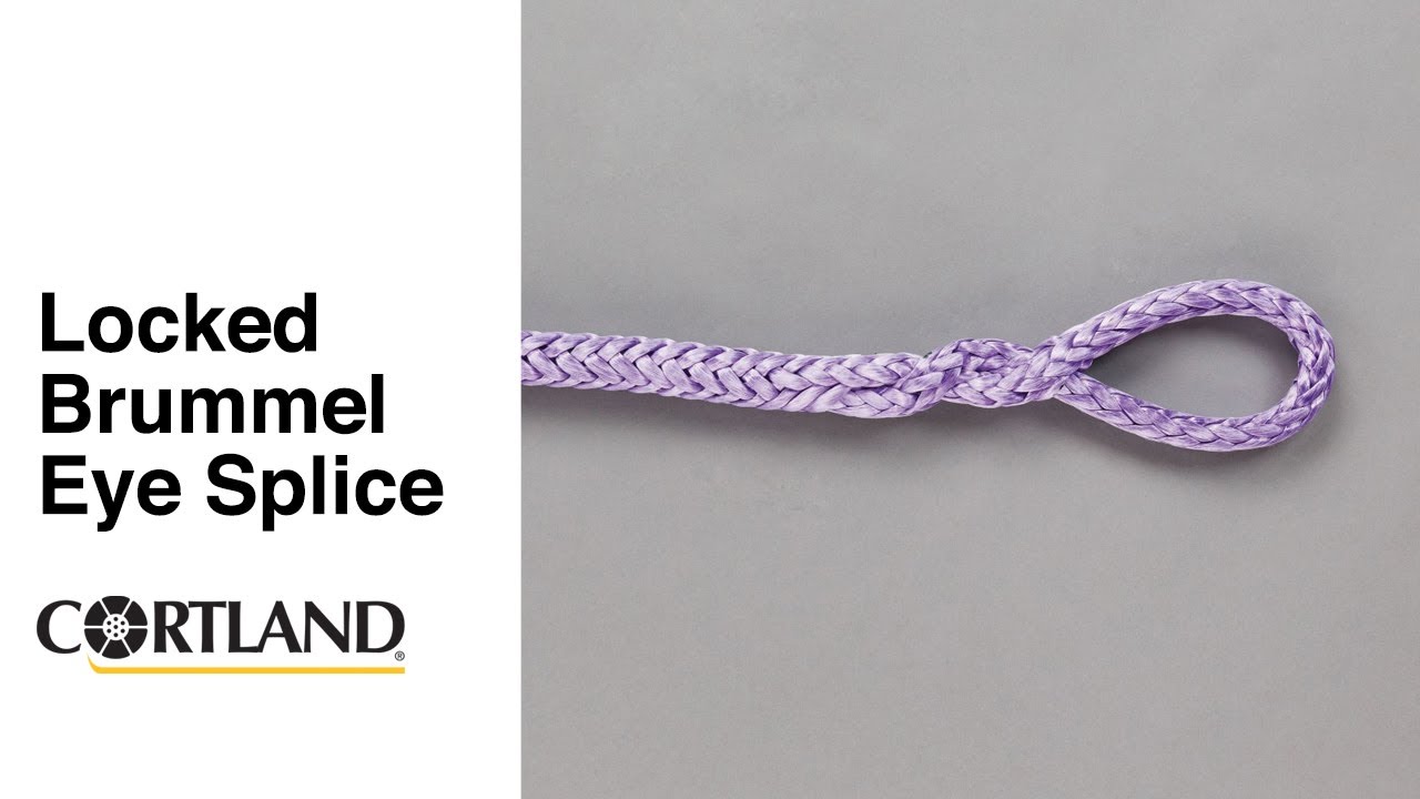 Locked Brummel Eye Splice Demonstration