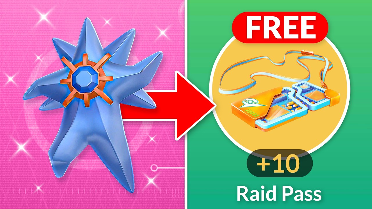 Советы по БЕСПЛАТНОМУ ивенту с Mega Starmie