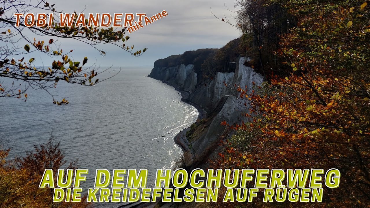 Auf dem Hochuferweg - Entlang der Kreidefelsen auf Rügen