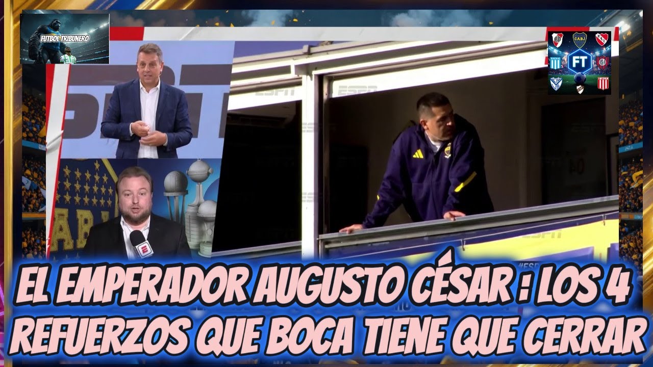 Augusto César puso nombres para Boca y posiciones sobre la mesa