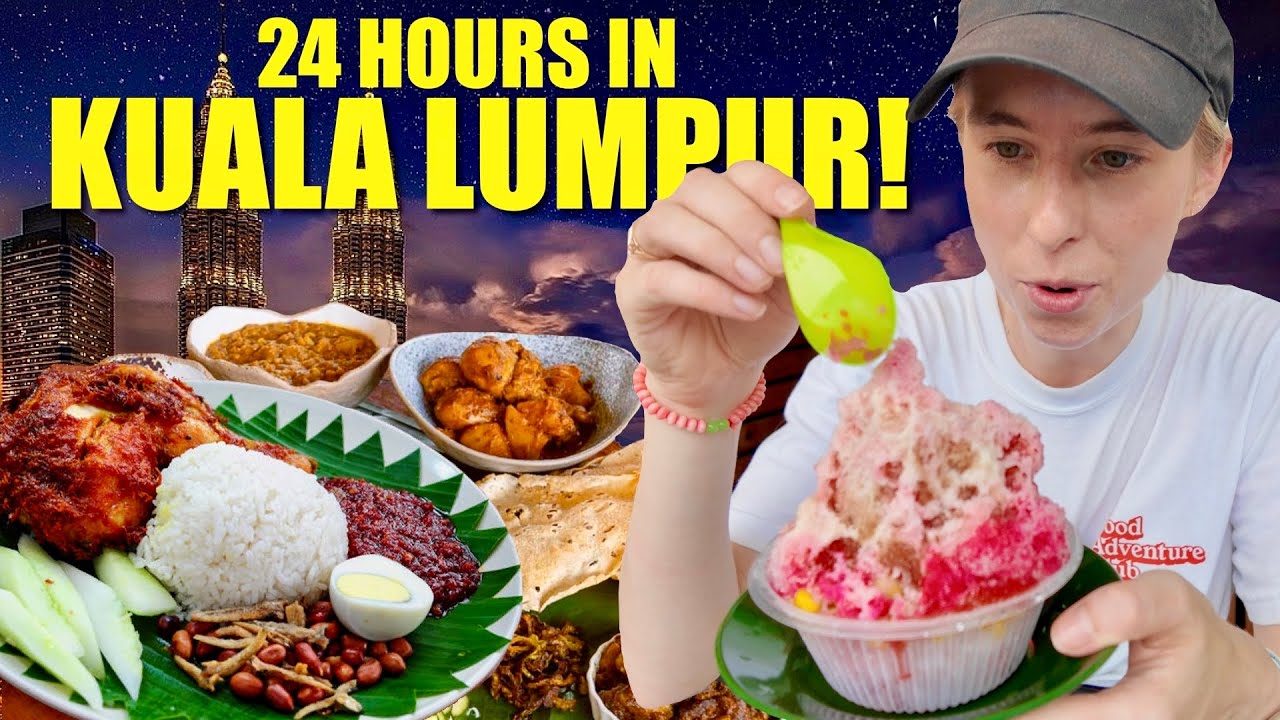 24 hour EPIC food adventure in Malaysia's capital!! I tried it ALL!