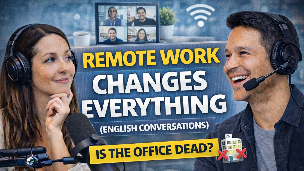 Why Remote Work Is Changing Everything (English Conversations) 