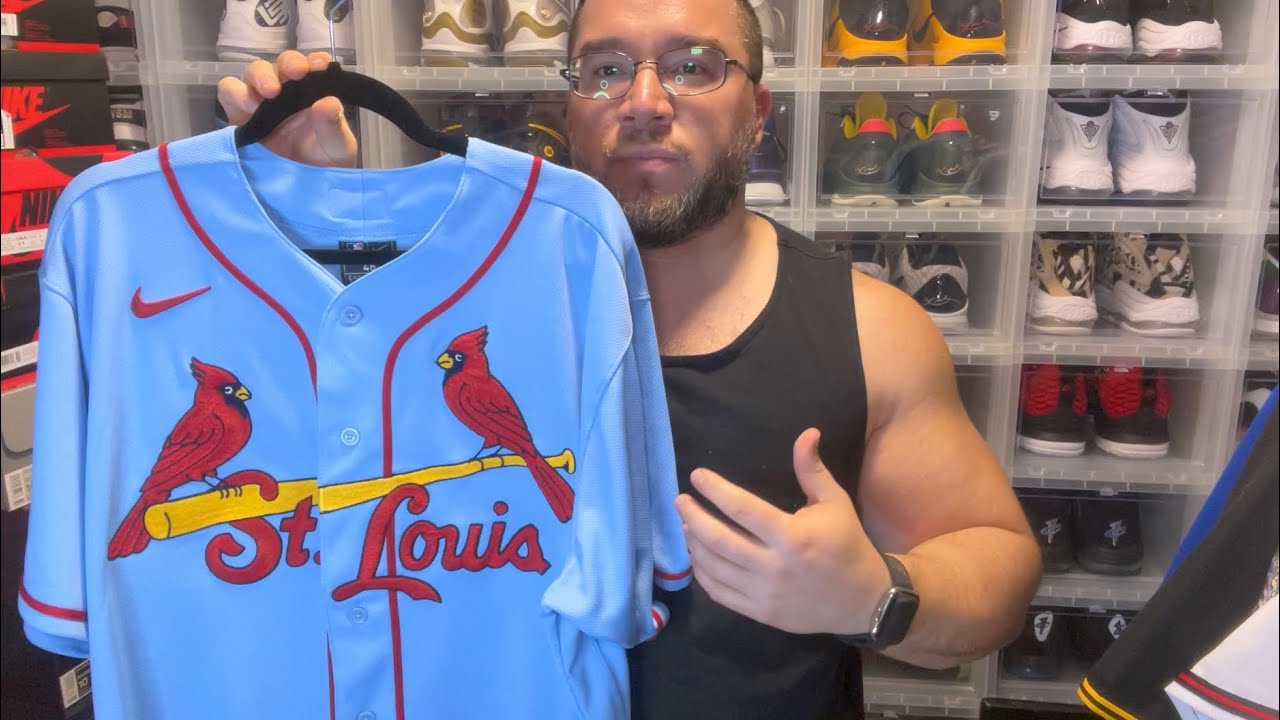 Nike Authentic MLB Jersey St. Louis Cardinals Alternate Jersey