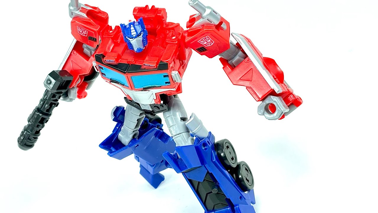 Transformers Cyberverse Deluxe Optimus Prime Chefatron Review