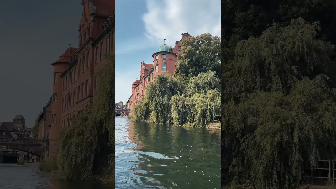 Bootsfahrt in Stra&szlig;burg 🛥️😍 #shorts #strasbourg #vlog #bootfahren #architektur #frankreich #reisen