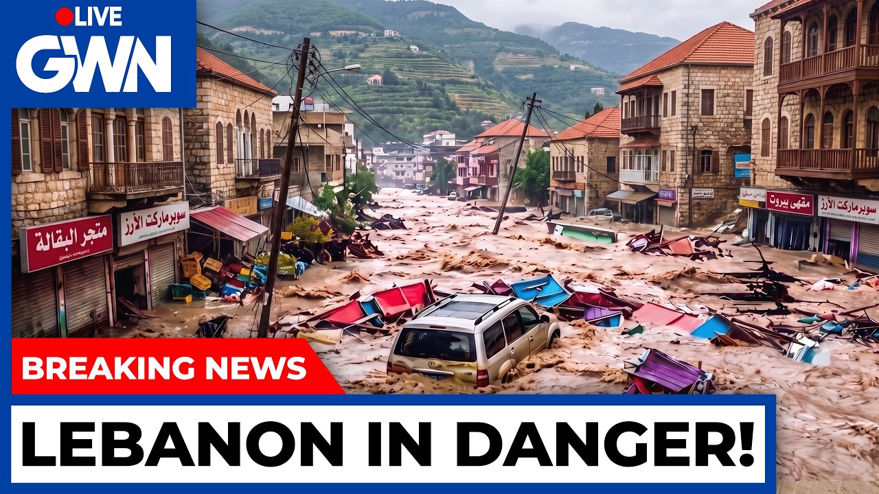 LEBANON HIT by Severe Flooding &ndash; Floods & Waterspout Strike Beirut (Latest Updates)