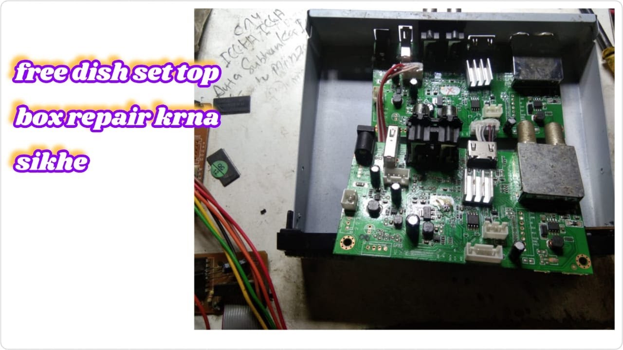 mpeg4 set top box repair | dead mpeg4 set top box repair | mpeg4 card reair