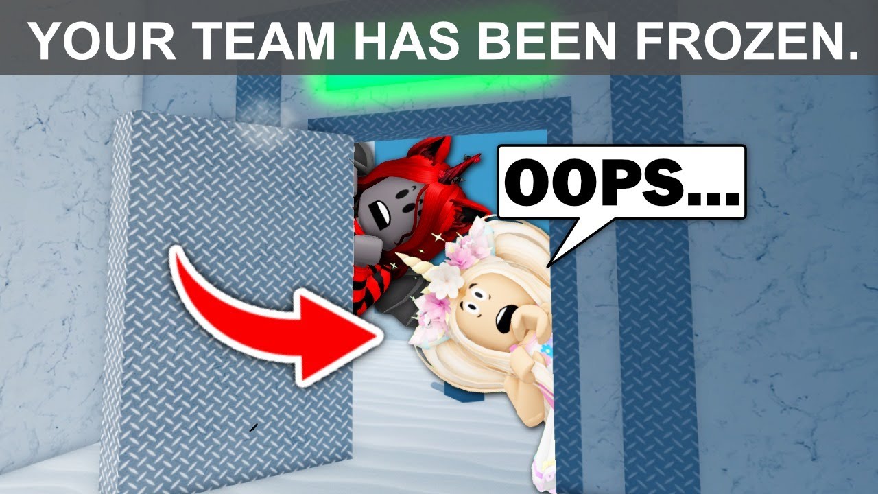 We ESCAPED Too EARLY So Our TEAM MATES FROZE In Flee The Facility! (Roblox)