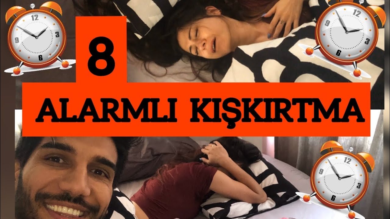 EZGİZEM'e KIŞKIRTMA 4! ( 8 ALARMLI SAATLE UYANDIRDIM )