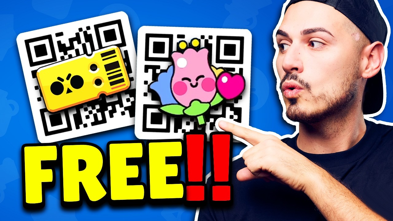 CODICI QR GRATIS... Come OTTENERE TUTTI i REGALI di BRAWL STARS!