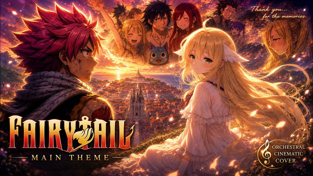 FAIRY TAIL - Main Theme | Epic Celtic Orchestral Cover