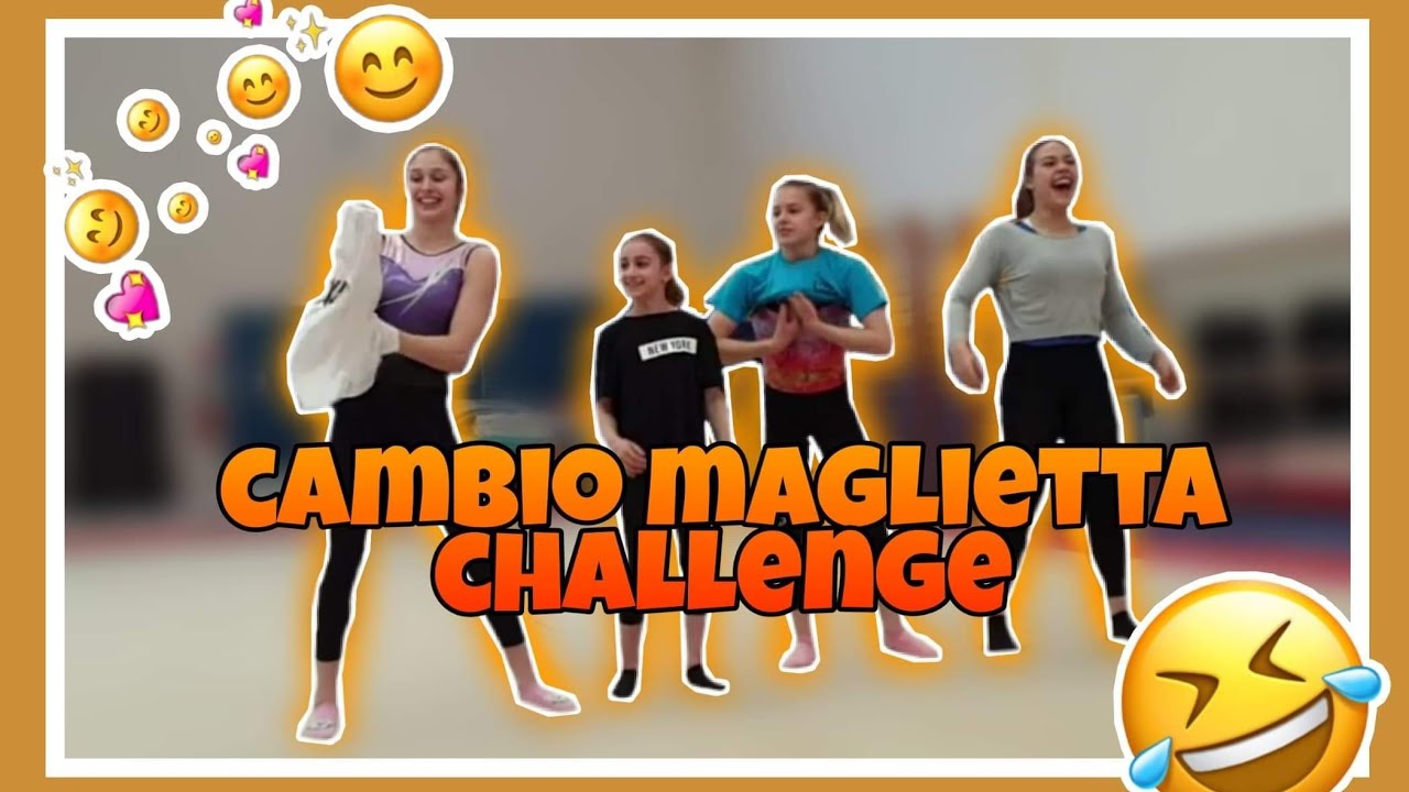 CAMBIO MAGLIETTA!!! CHALLENGE | ginnastica artistica CSB