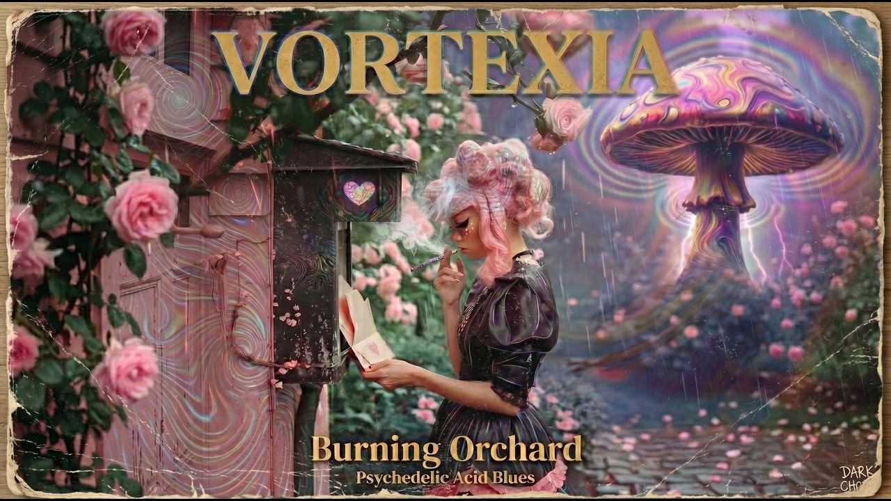 VORTEXIA - Burning Orchard [Full Album] (Psychedelic Acid Blues)