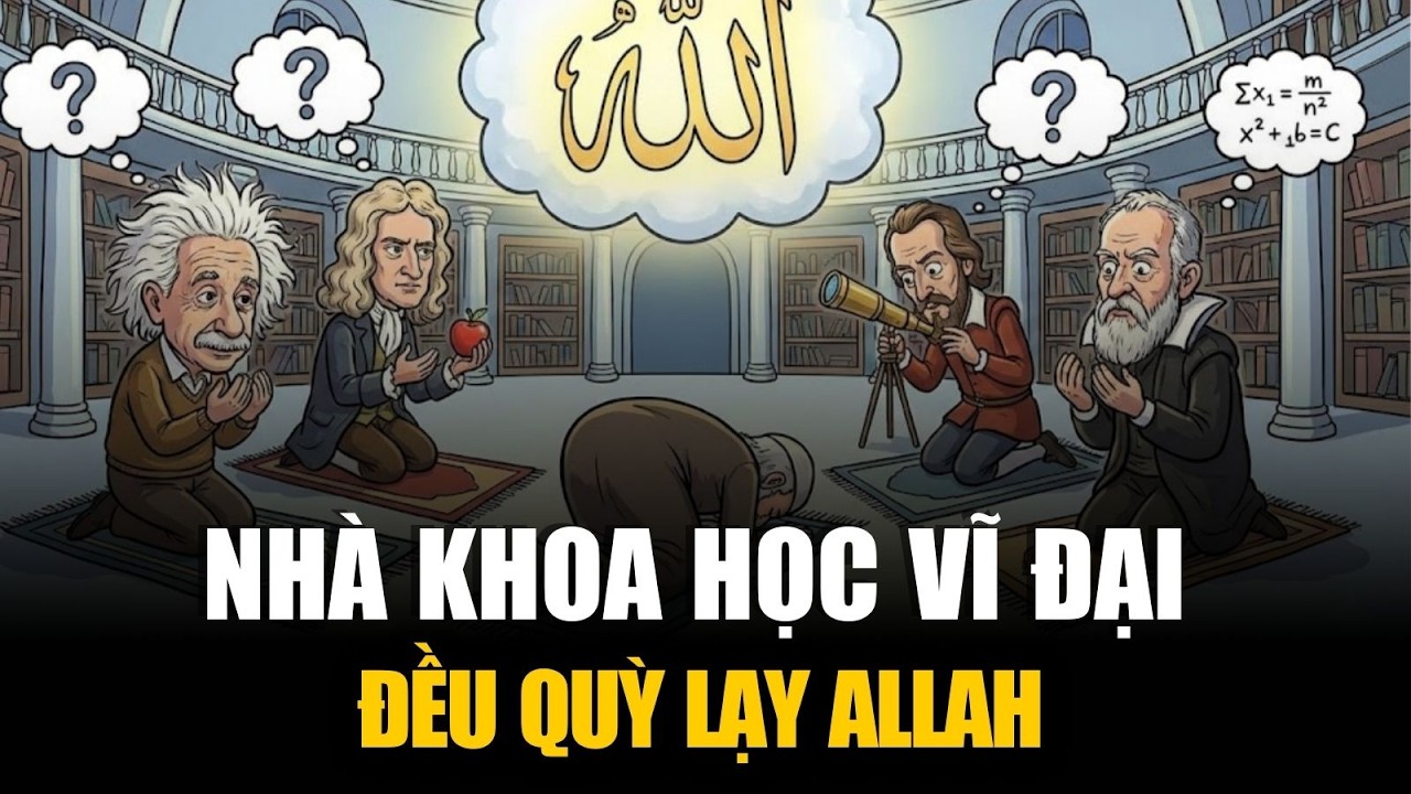 KỶ NGUYÊN VÀNG HỒI GIÁO: KHI CÁC NHÀ KHOA HỌC VĨ ĐẠI NHẤT THẾ GIỚI ĐỀU QUỲ LẠY ALLAH?