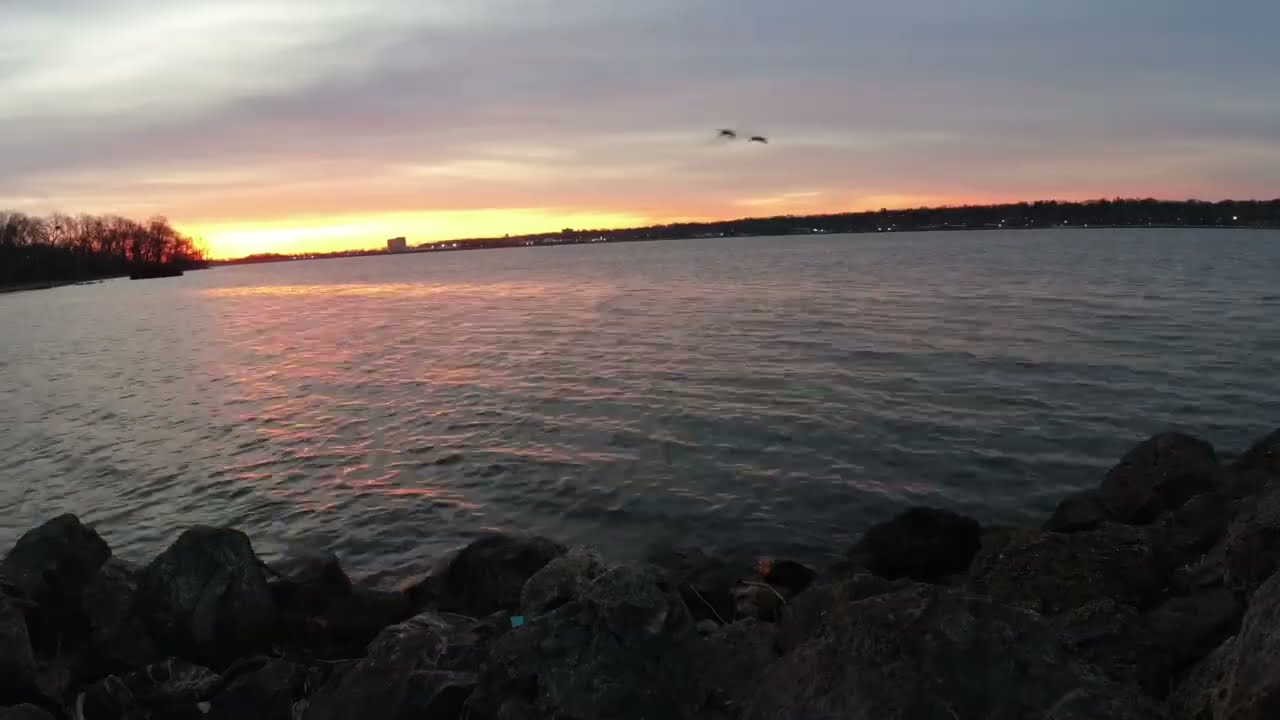 Sunrise over Mississippi River -  ASMR