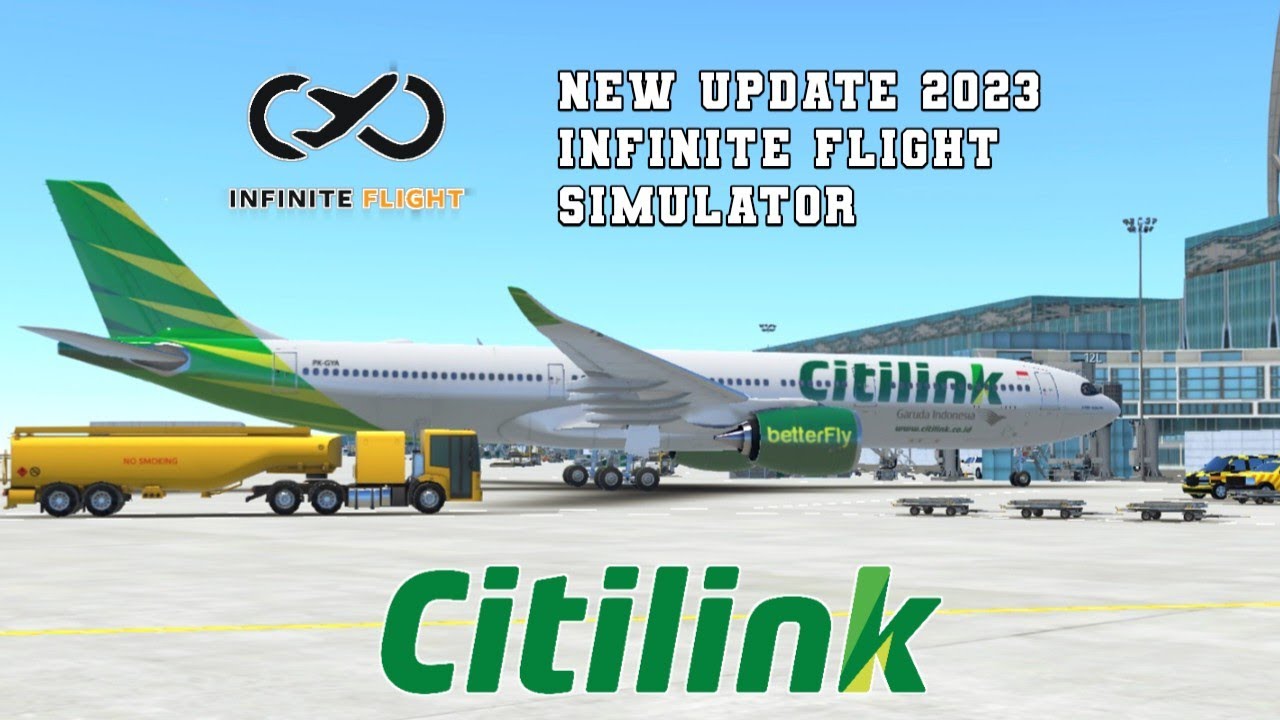 New Update Infinite Flight Simulator 2023‼️ New Aircraft & New Airlines Indonesia