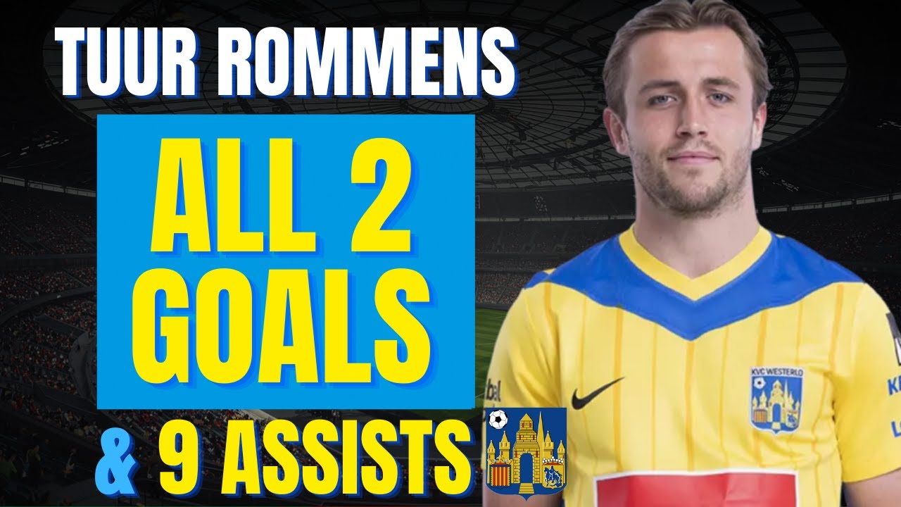 Tuur Rommens - ALL 2 GOALS & ASSISTS FOR KVC WESTERLO | Skills & Highlights