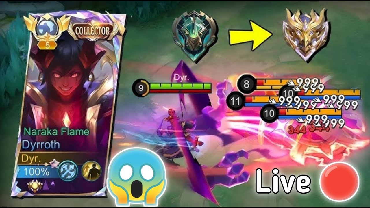 🔥 MLBB LIVE RANK PUSH 🔥
Welcome to today’s intense ranked grind in Mobile Legends: Bang Bang! 🚀