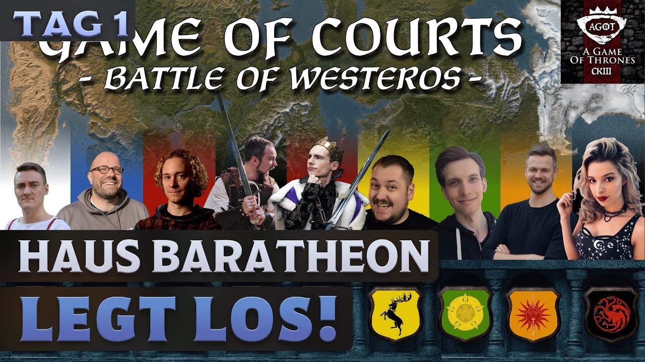 Robert Baratheon im Game of Courts RP-Event | Tag 1
