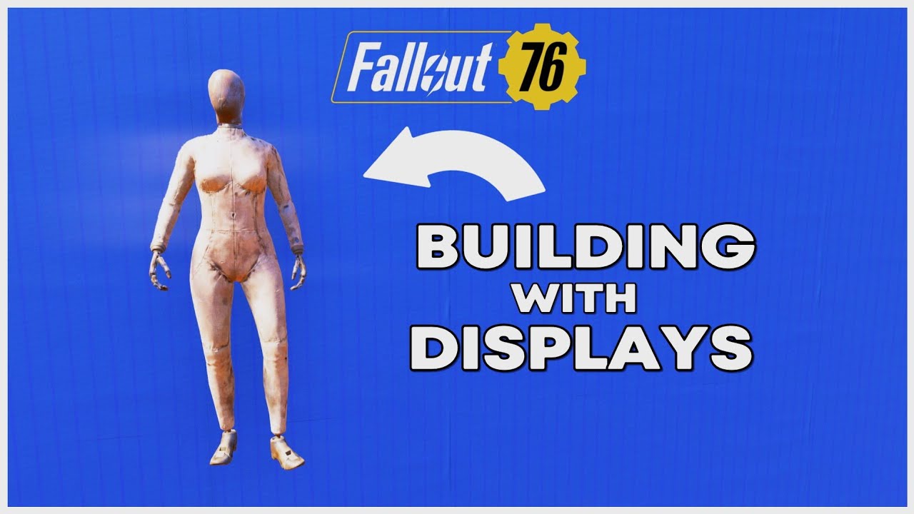 Fallout 76 Relaxed Camp Building with Displays
