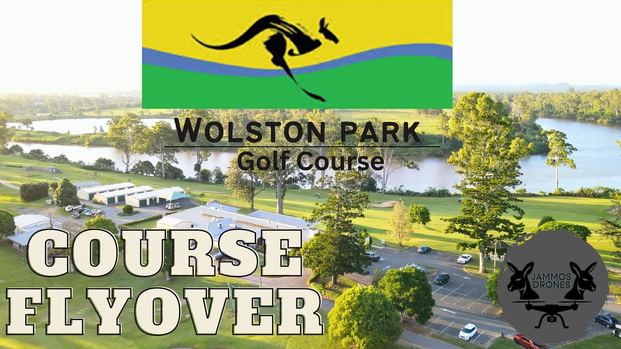Wolston Park Golf Course Hole Flyover! 2024
