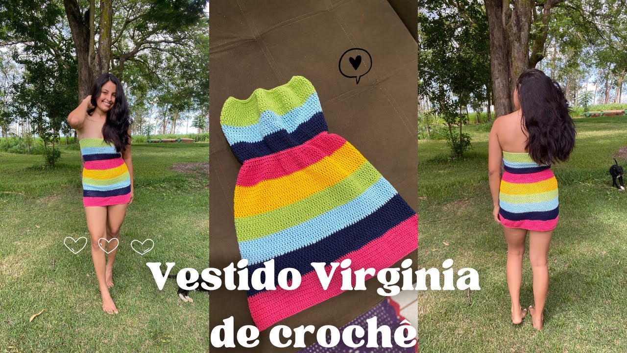 VESTIDO DA VIRGÍNIA CROCHÊ #virginia #vestidodecroche #crochet #croche #vestidodavirginia
